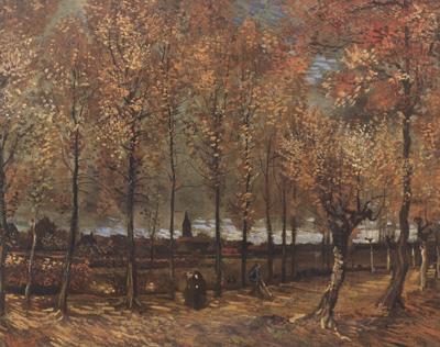Vincent Van Gogh Lane with Poplars (nn04) Sweden oil painting art